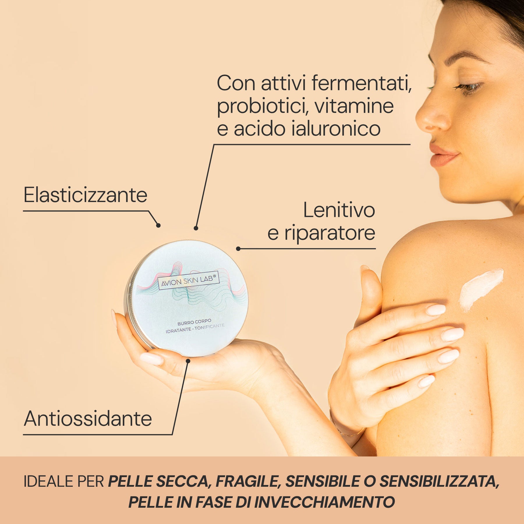 Burro Corpo Idratante Tonificante