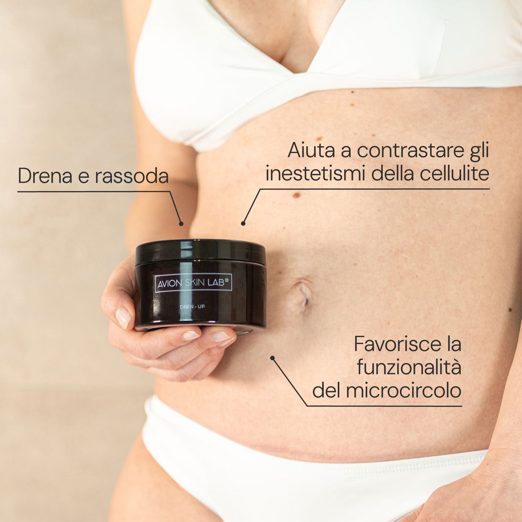 Maschera corpo Dren Up