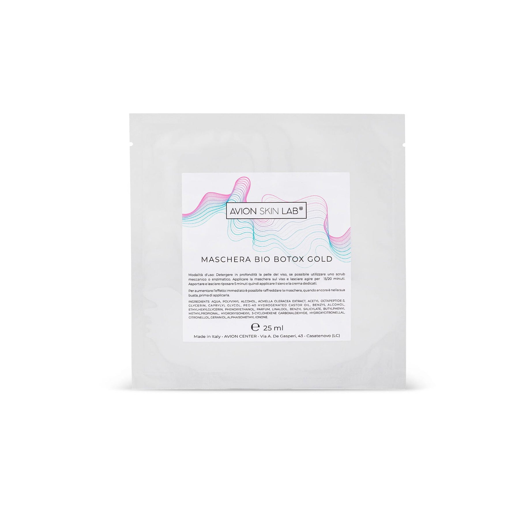 Maschera anti age gold