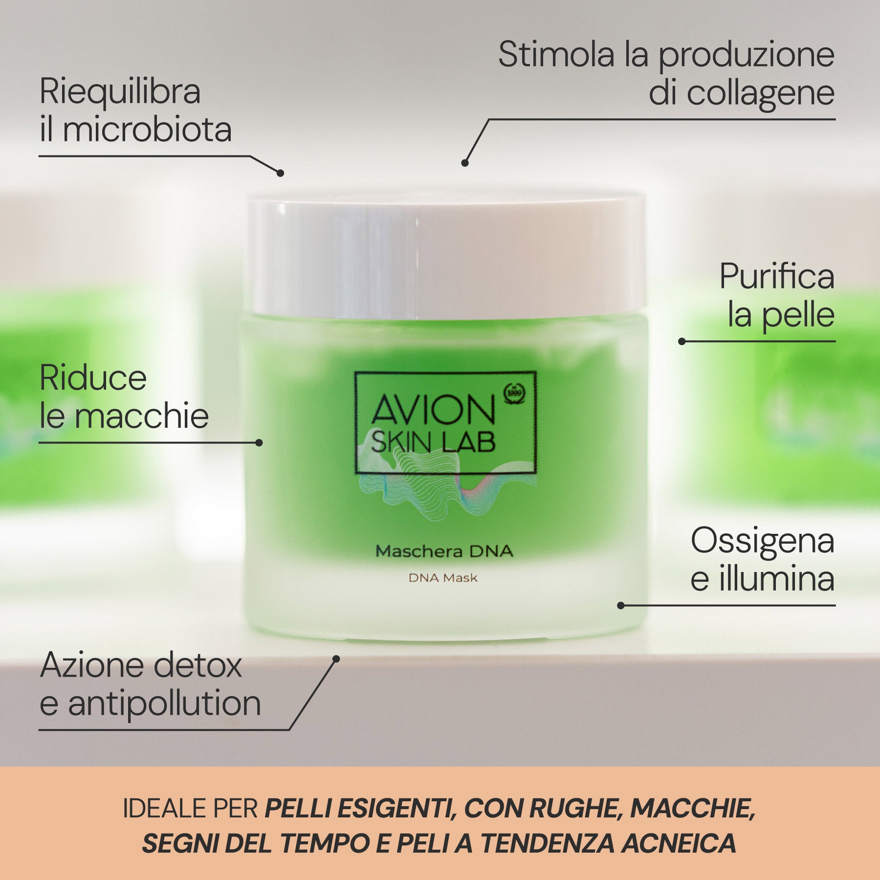 Maschera DNA cellullare