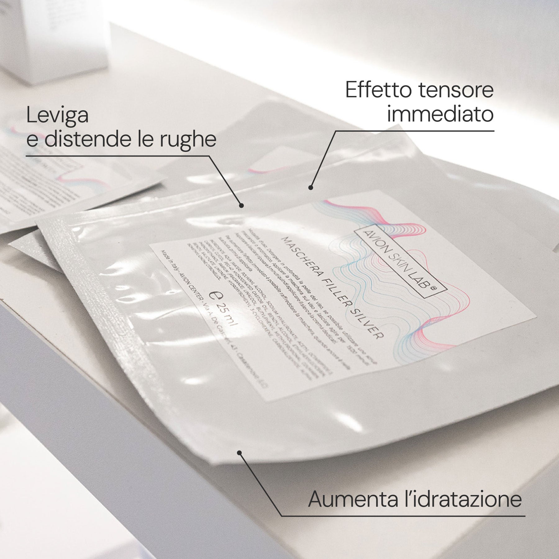 Maschera filler silver