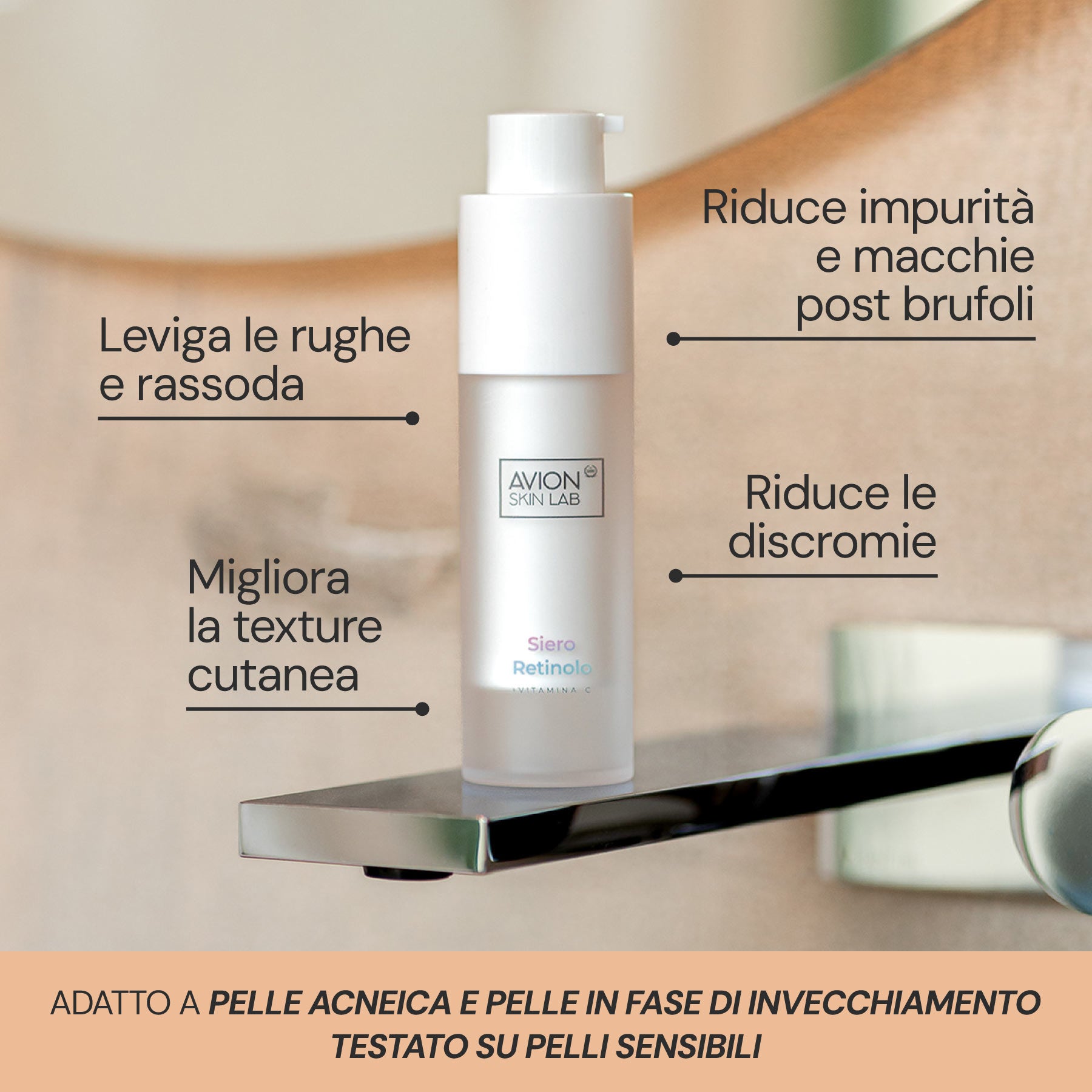 Siero retinolo + vit. C